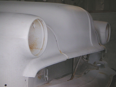 Frenched head lights and integrate superior front chrome