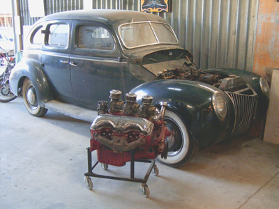 Futur engine Big block Chevy 348 c.i. from El Camino 59