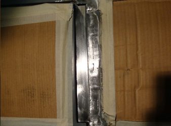 Chevy `54 Top Chop , Body work by Cheater Vince .