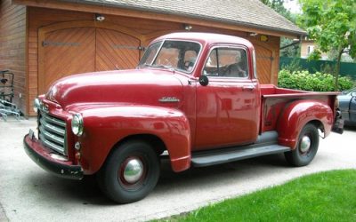 New project : GMC Pick Up 1953 . Top Chop , V8 etc …