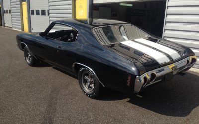 Frame Off and more on Dov`s Chevelle SS 1972